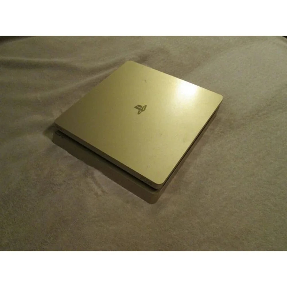 Ps4 Playstation 4 Gold Limited Edition With 60+Games Upgraded 1TB Fire Cuda